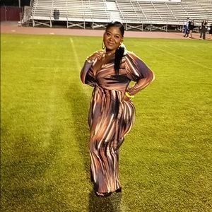 Maxi love knot dress
